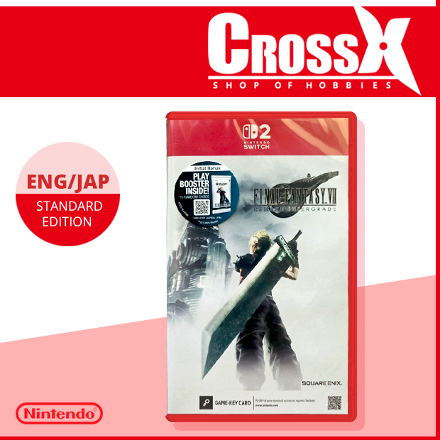 Switch 2 Final Fantasy VII Remake Intergrade (English/Japanese ...