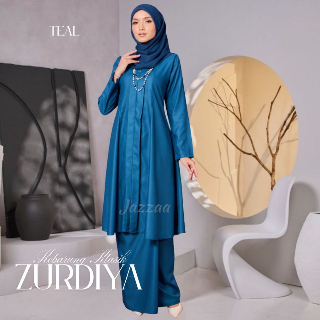 Teal Blue Raya: Baju & Aksesori Kemas | Shopee MY
