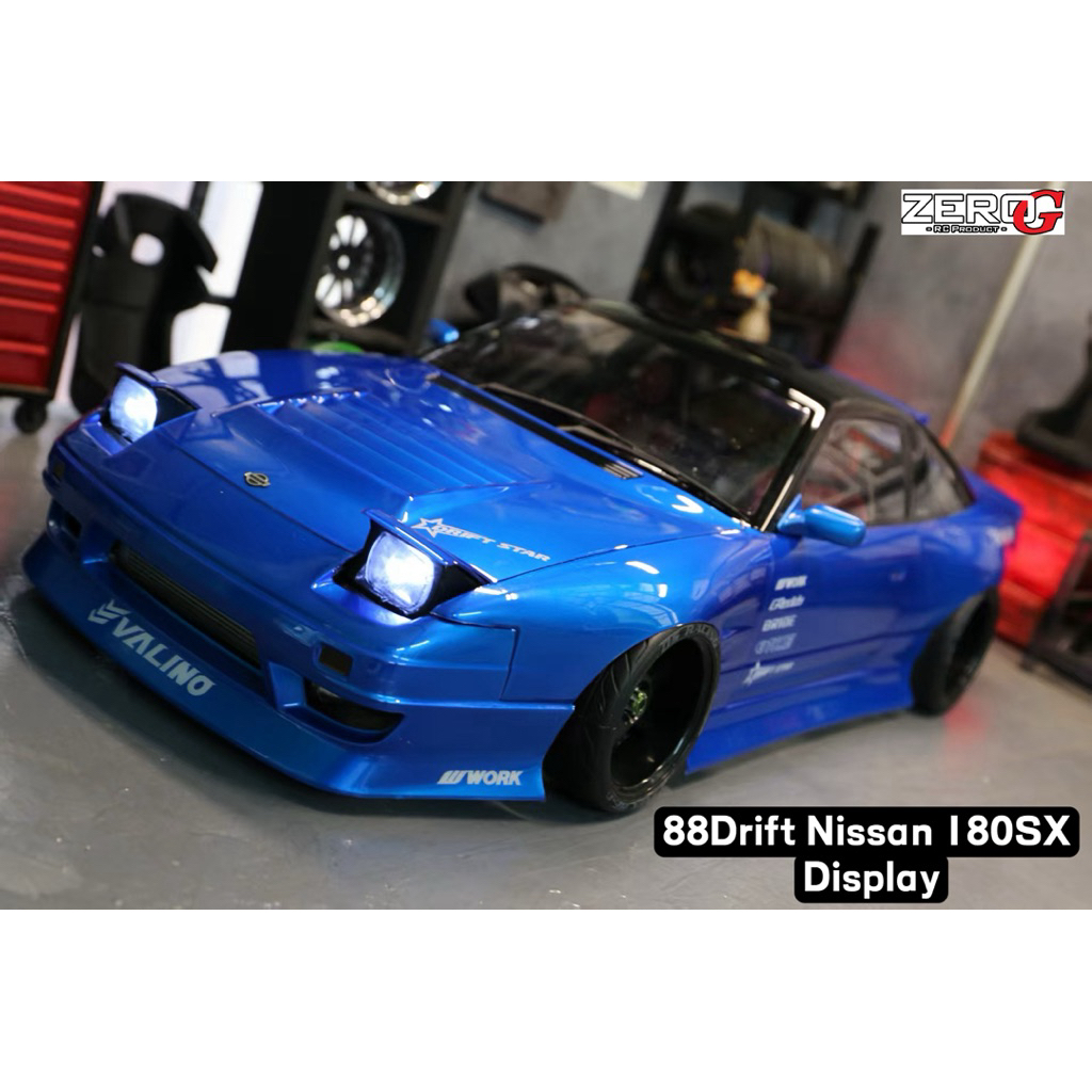 88DRIFT Nissan 180SX ADD-Model 3D Sticker Decals 1/10 200mm Rc Rwd ...