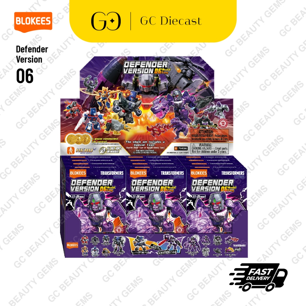READY STOCK Blokees Defender Version 06 - Brutal Fang | Shopee Malaysia