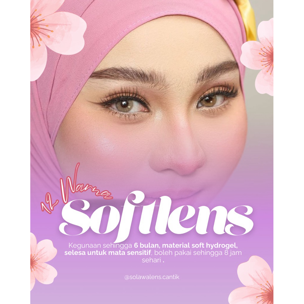 SOLAWA LUXE EDITION SOFTLENS | Shopee Malaysia