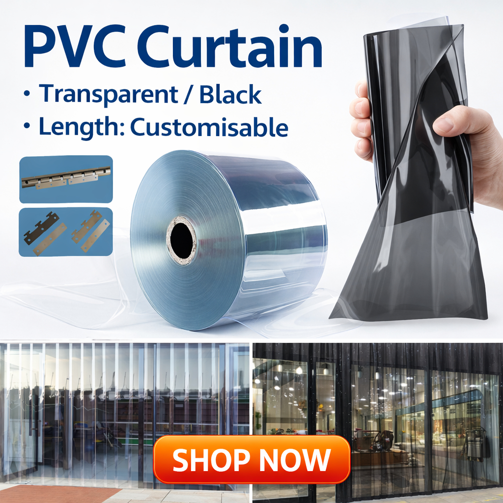 PVC Curtain I Black PVC Curtain I Door Strip I Anti Static I Cool Room ...