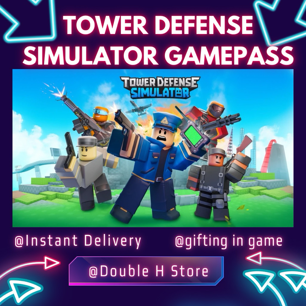 [NEW] Tower Defense Simulator GAMEPASS Pc Game | Shopee Malaysia