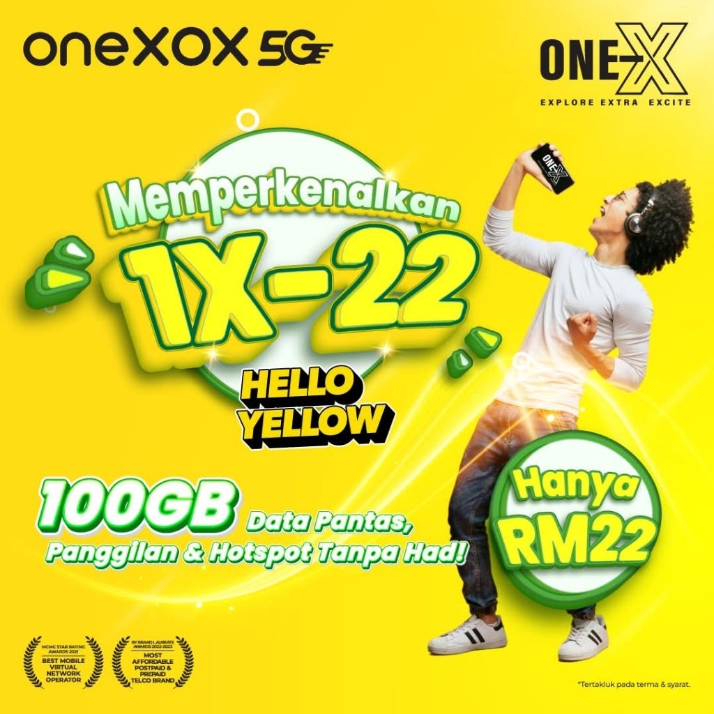 ONEXOX PREPAID free 1 month 600GB HIGHSPEED simkad+Rm2 airtime ...