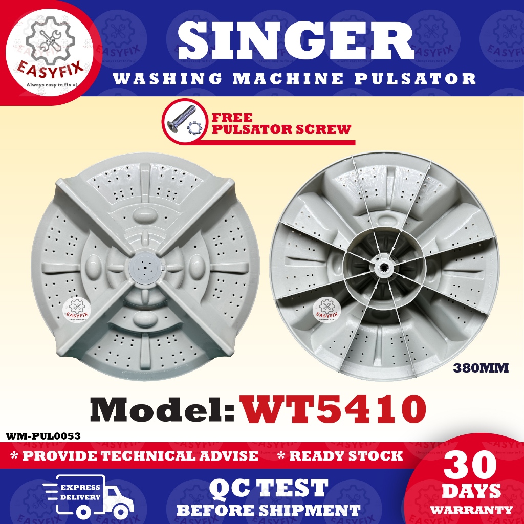 WT5410 SINGER WASHING MACHINE PULSATOR PINGGAN MESIN BASUH WT 5410 WT 