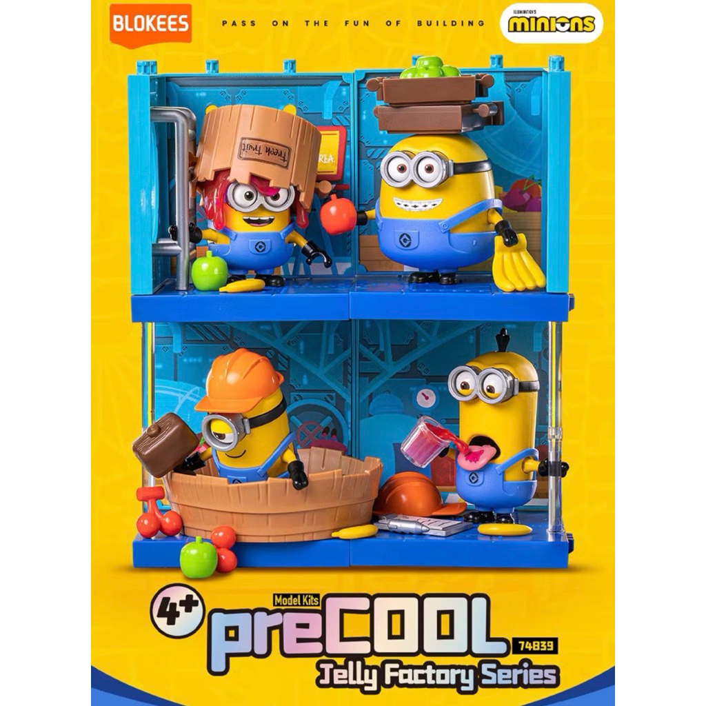 Blokees Bruco Building Block Minions Stuart Kevin Otto Bob Models Kits ...