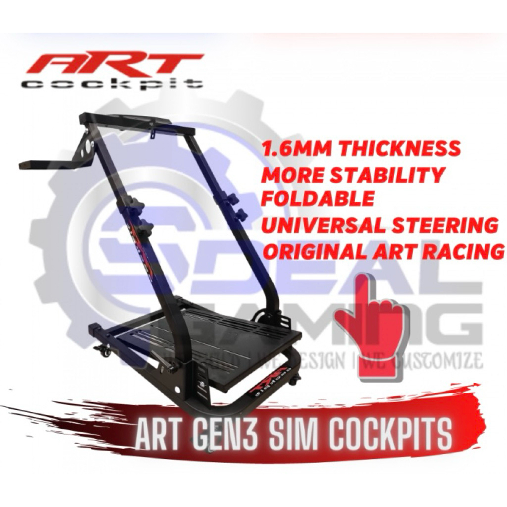 GEN5] ART COCKPIT SIM RACING RACK GEN 3 X COCKPIT FOLDABLE STAND ...