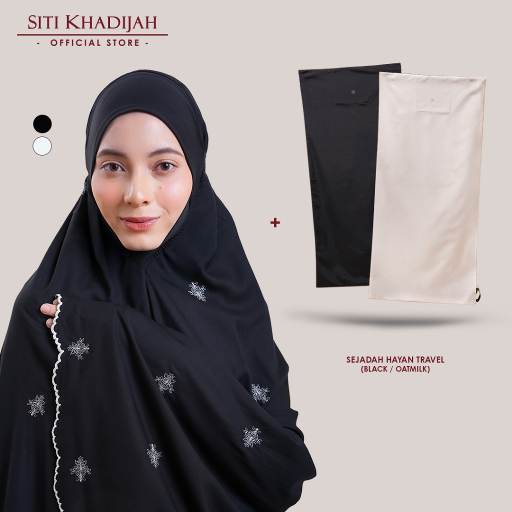 [SBD2026] Siti Khadijah Telekung Broderie Madiha + Sejadah Hayan Travel ...