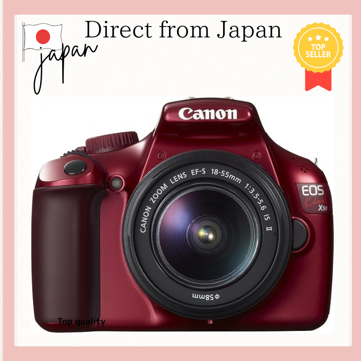 Canon EOS Kiss X50 Digital SLR Camera with EF-S 18-55mm IS II Lens