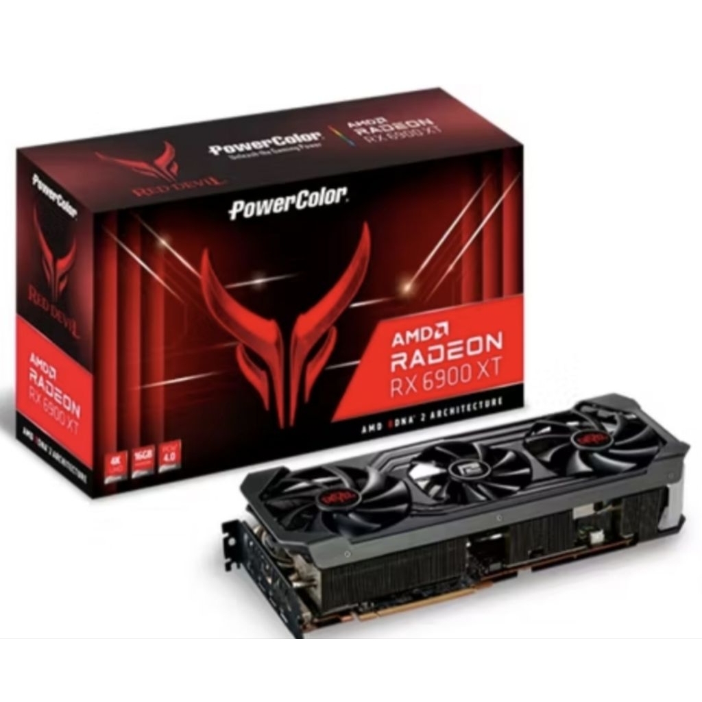GRAPHIC CARD PowerColor Red Devil AMD Radeon™ RX 6900 XT 16GB GDDR6 98% ...