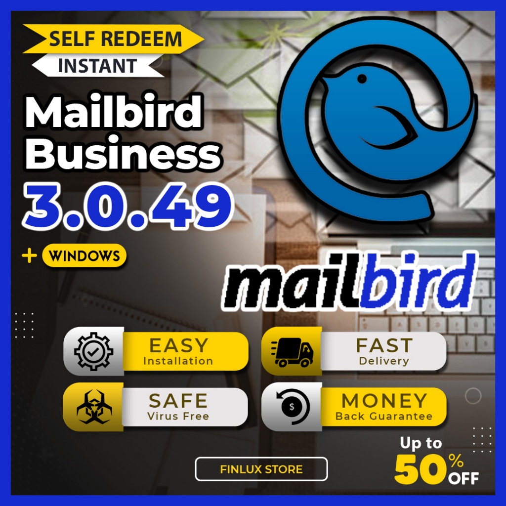[SELF REDEEM] Mailbird Pro Business v3.0.49 Latest 2026 Lifetime For ...