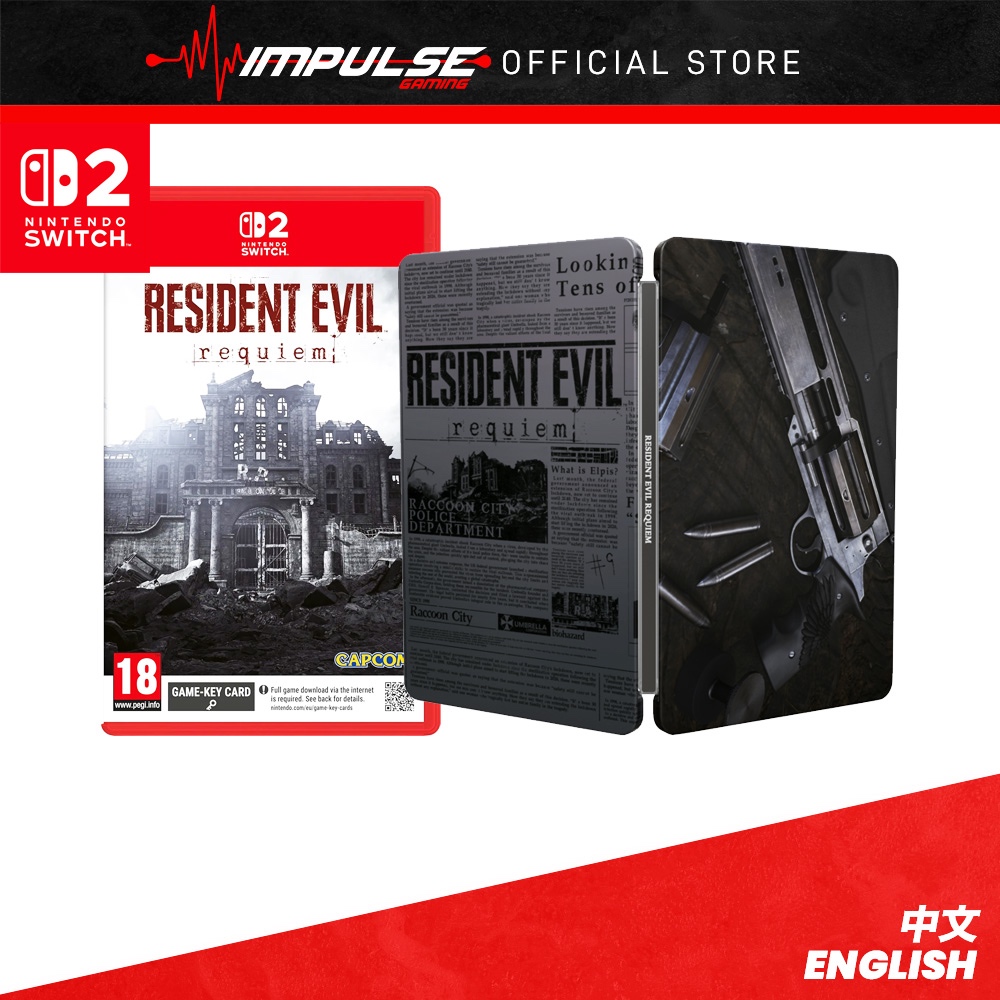 NSW Nintendo Switch 2 Resident Evil | Biohazard 9 Requiem Standard ...