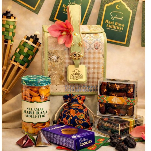 Hari Raya Aidilfitri Hamper 2026 | Halal Raya Gift Set | Kurma Dates ...