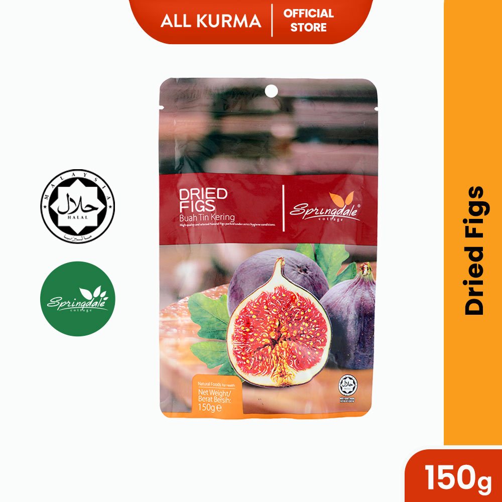 Springdale Cottage Dried Fruits Dried Baby Figs in Pouch from Turkey ...
