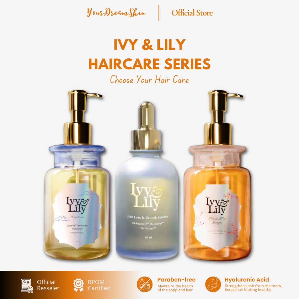 IVY & LILY - HAIRFALL SHAMPOO - SHAMPOO - SYAMPOO KELEMUMUR DAN RAMBUT ...