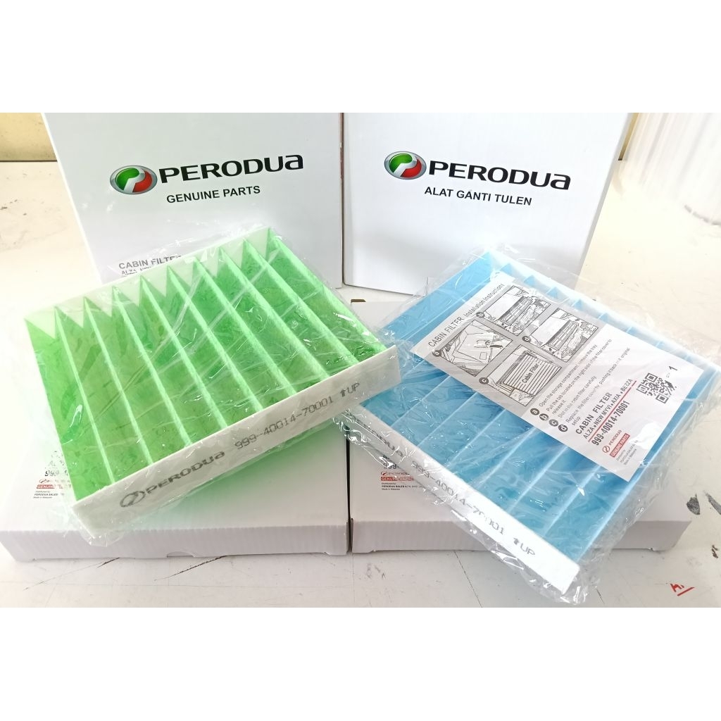 CABIN FILTER PERODUA ALZA AXIA MYVI BEZZA ARUZ AIRCOND ( CHARCOAL ...