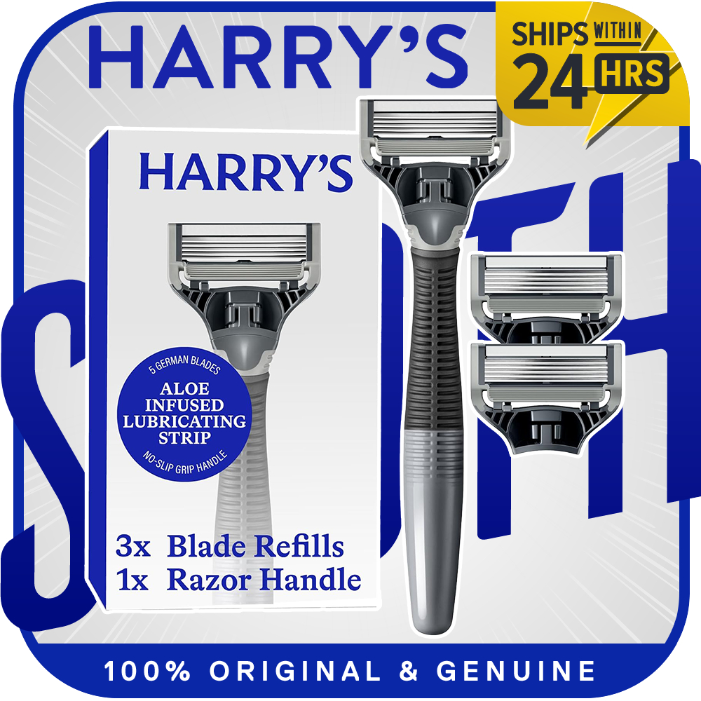 Harry's Razors for Men - Shaving Razors for Men includes a Mens Razor ...