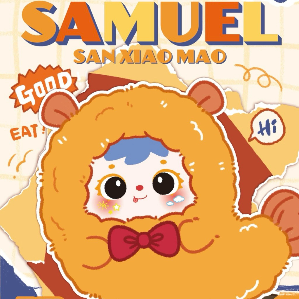 新品未開封 三小毛 SAMUEL サミュエル Fried Shrimp　６セット 🇲🇾READY STOCK】Samuel Fried Shrimp Series Plush Blind Box 三小毛