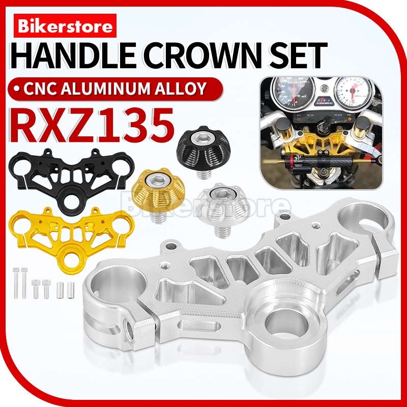 RXZ RXZ135 CNC Handle Crown Bar Handle Bracket CNC Alloy Braket Orignal ...