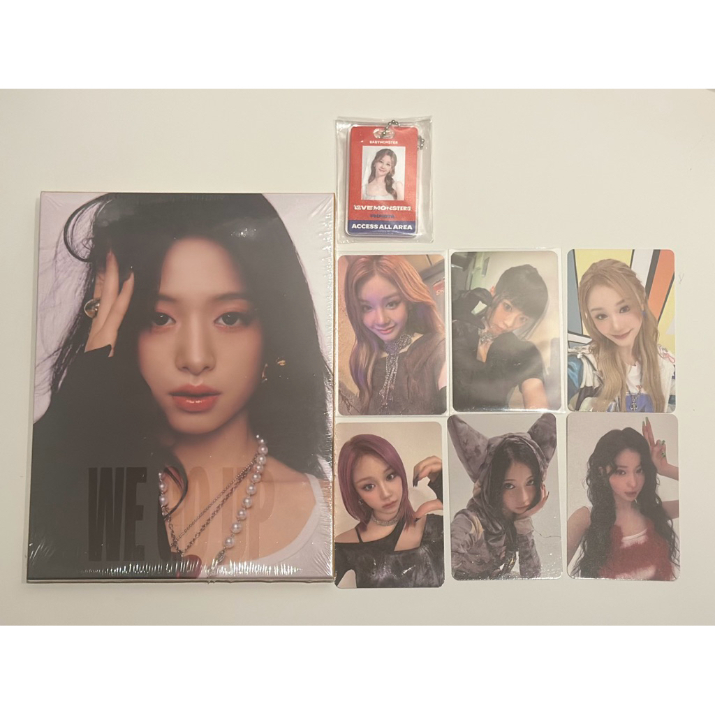 Babymonster Hot Sauce WE GO UP Banila Co RUKA PHARITA ASA AHYEON RAMI ...