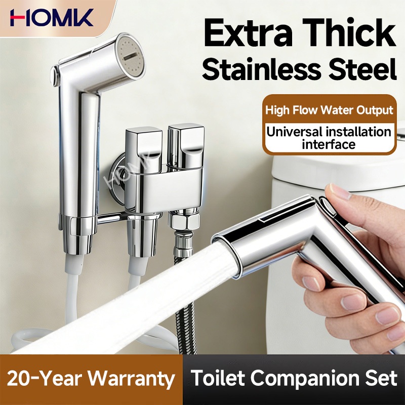 HOMK Bidet Spray Set Portable Travel Toilet Bidet For Bathroom Outdoor ...