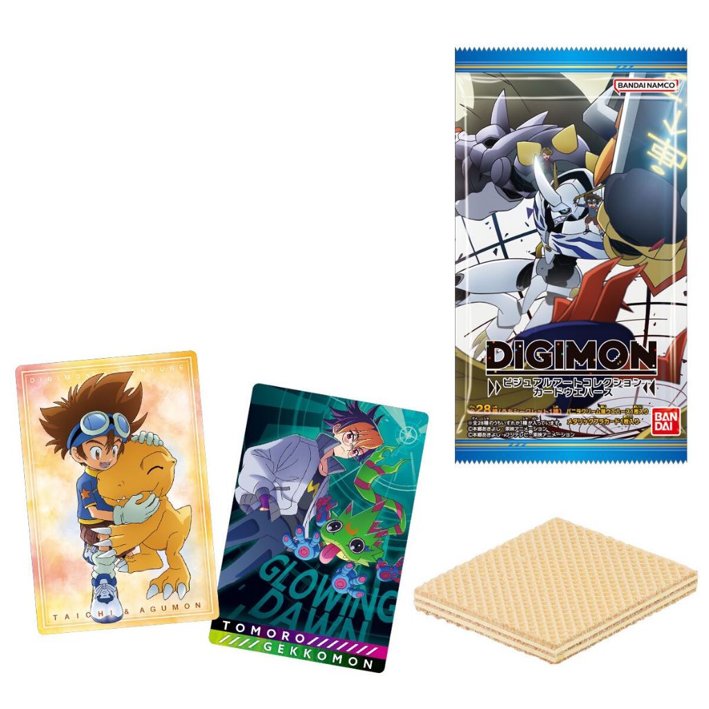 (Random) Bandai Digimon Visual Art Collection Card Wafers | Shopee Malaysia