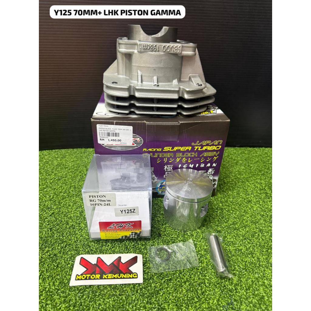 IKK Y125 Y125ZR RACING ENGINE BLOCK Y125Z 70MM / 68MM IKK SR5 + LHK ...