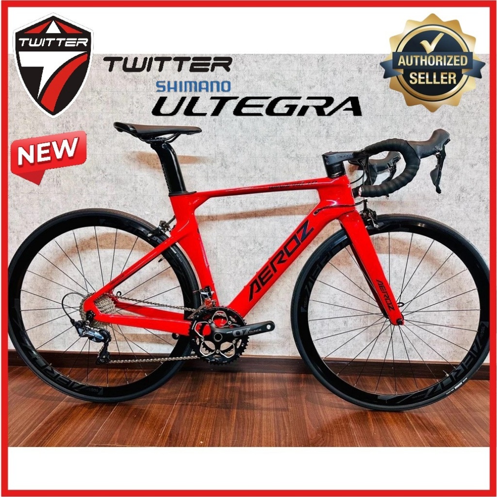 TWITTER R10 AEROZ SHIMANO [ULTEGRA] R8000 WINDPRO AERO CARBON 2X11SP ...