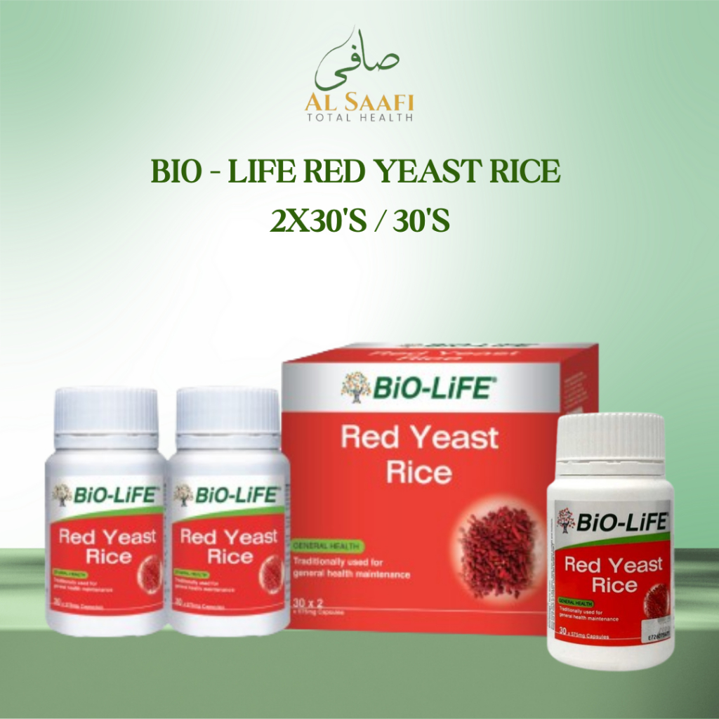 Bio - Life Red Yeast Rice 2x30's) / 30's | Shopee Malaysia