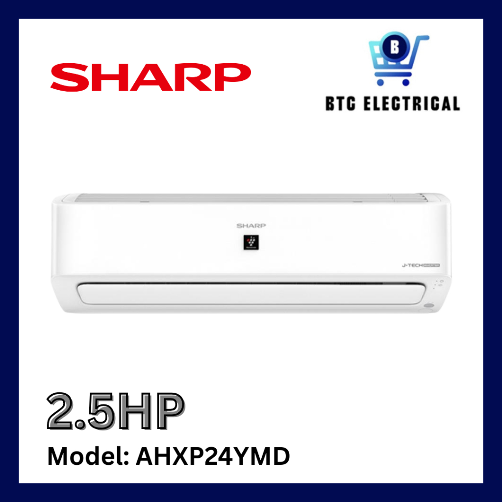 Sharp R32 Premium Inverter with Plasmacluster Air Conditioner 1.0HP | 1 ...
