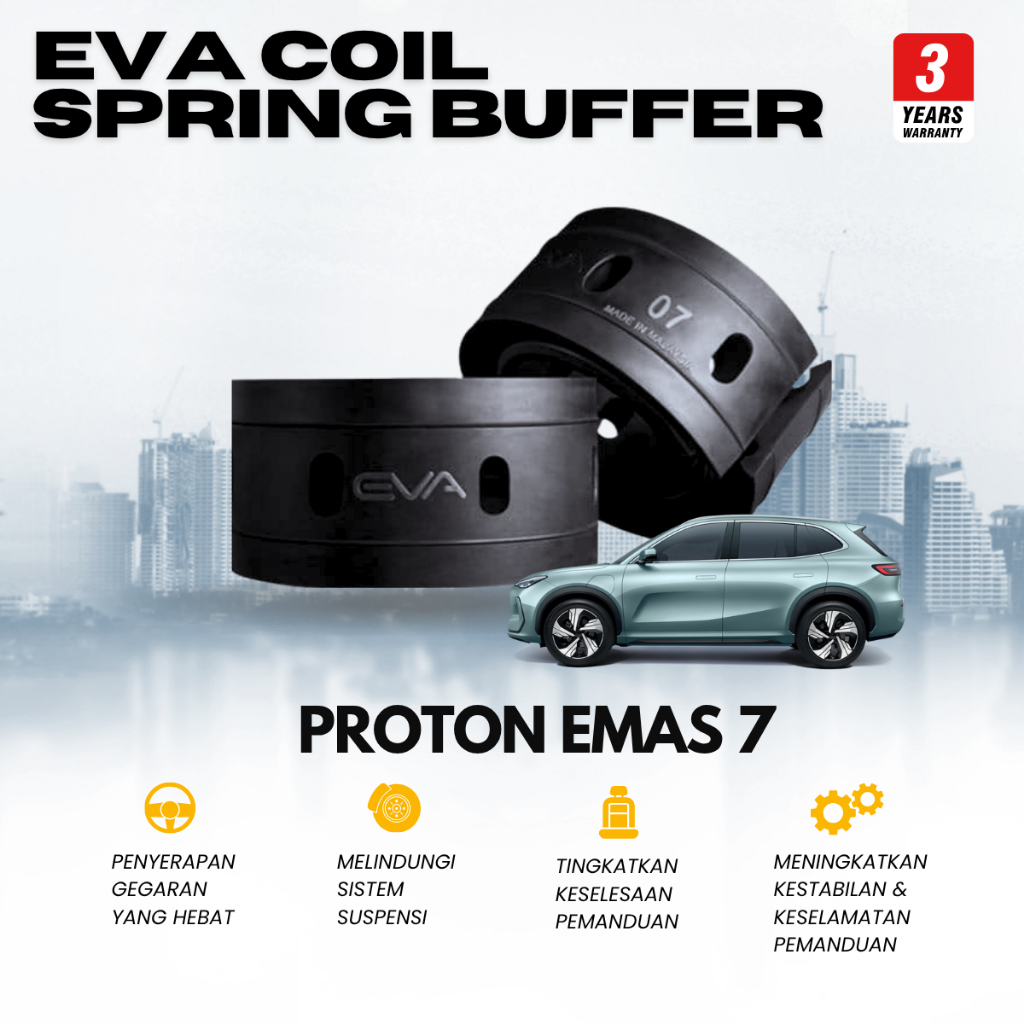 EVA Coil Spring Buffer PROTON EMAS 7 Cushion Buffer Spring Rubber ...