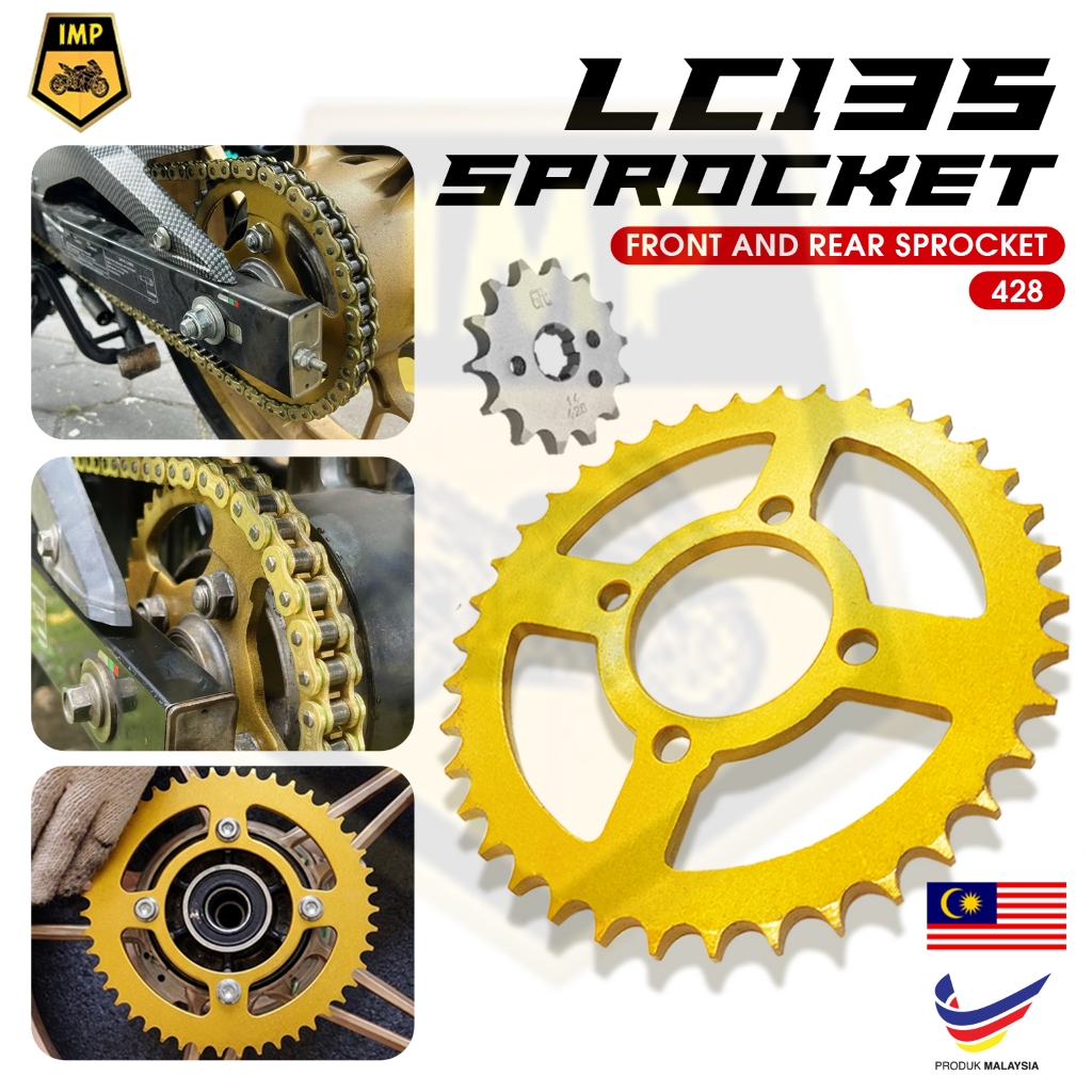 ★Sproket LC★ LC 135 LC135 RXZ YAMAHA LC135 v1 v2 v3 v4 v5 v6 v7 v81 4 15 428