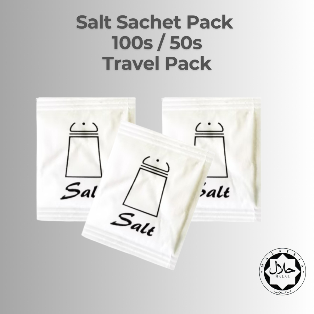 General Salt Sachet Travel Pack - 1.3g* 50s / 100s | Garam Sachet Pek ...