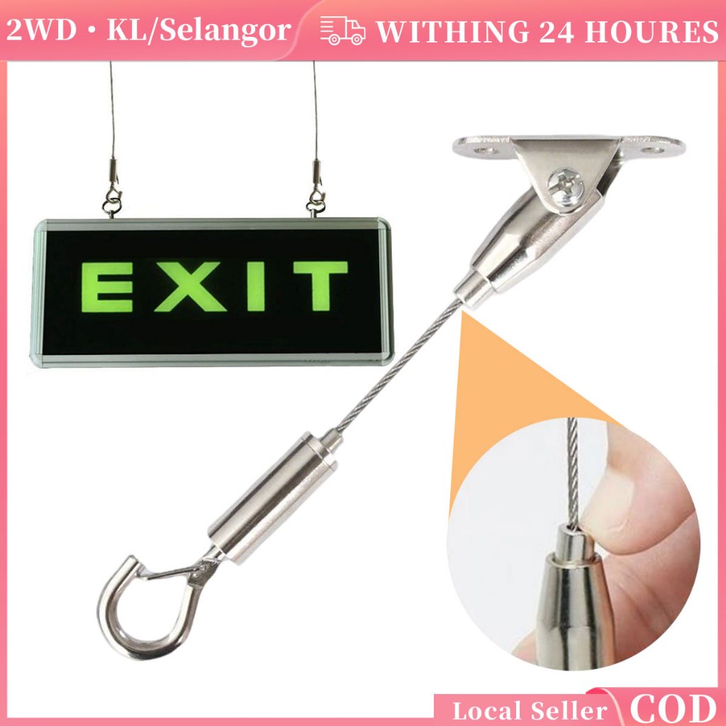 Wire Rope Hanging Exhibition Hanging Painting Wire Hanging Rope Lamp ...