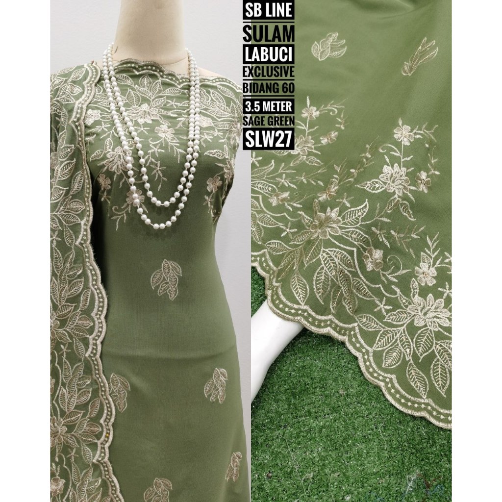 KAIN PASANG SULAM LABUCI COTTON TIMBUL MURAH CORAK BARU EXCLUSIVE RAEDY ...