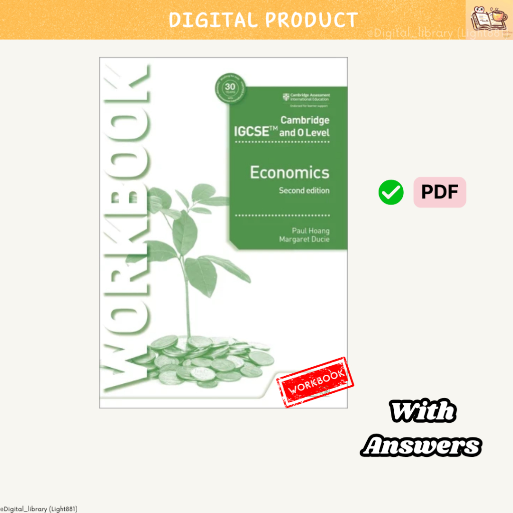 Cambridge IGCSE and O Level Economics Workbook 2nd edition (Workbook ...
