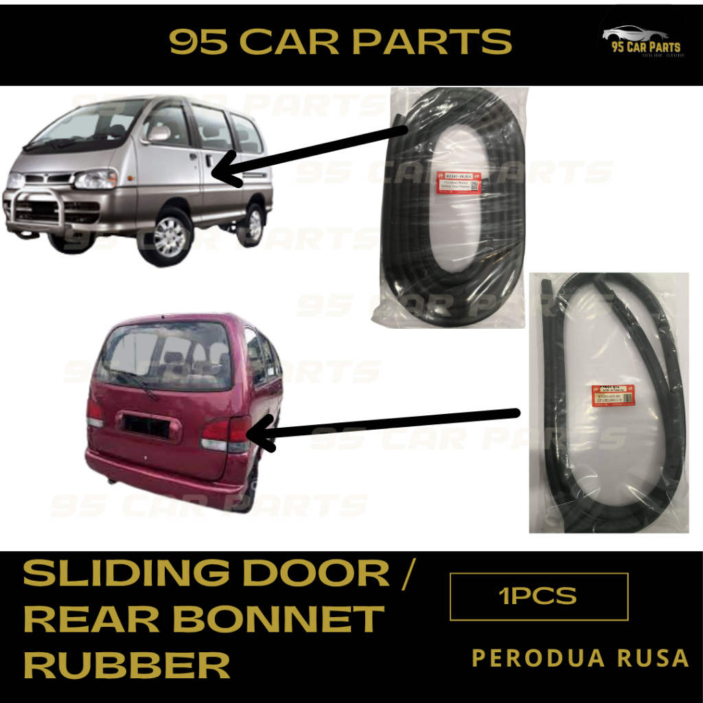 Perodua Rusa Sliding Door / Rear Bonnet Rubber (ICHIKAWA) Getah Pintu ...