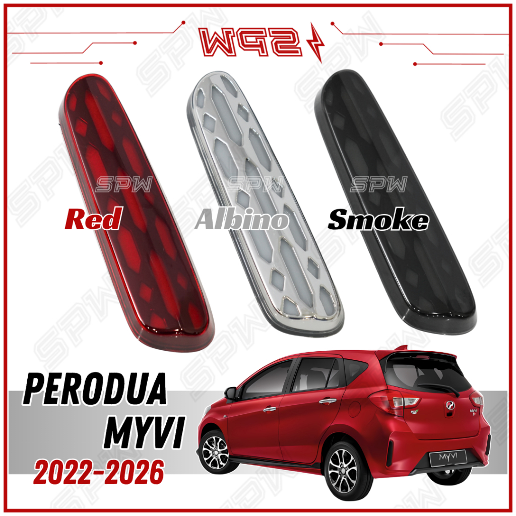 Perodua Myvi (2022-2026) Reflector MG3 G3 FL Rear Bumper LED DRL ...