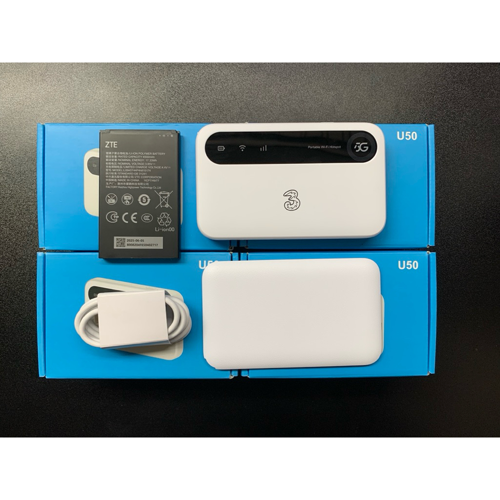 3 ZTE U50 2.63Gbps 5G 4G+ 3G Lock Band Wi-Fi 6 AX1800 (MODIFIED ...
