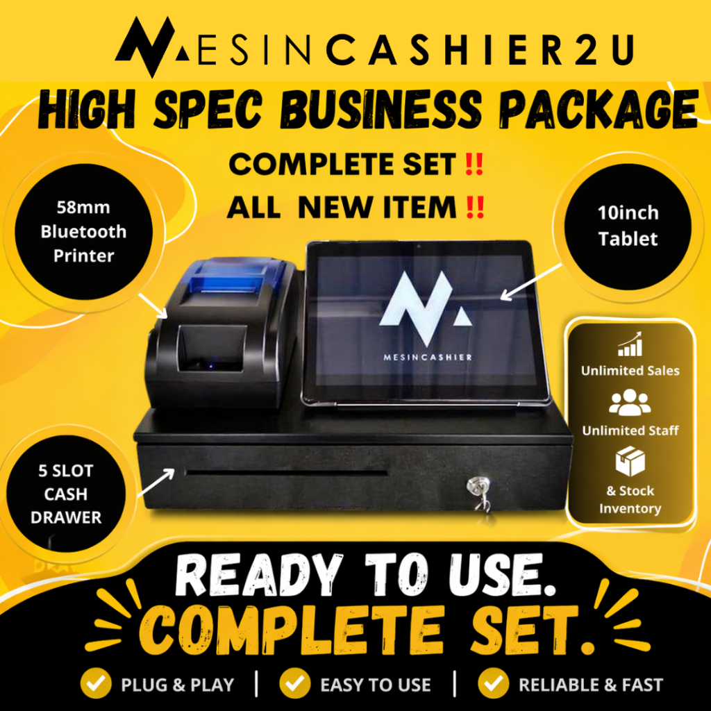 Mesin Cashier Mesin Kaunter POS System POS Software, Online Shop ...
