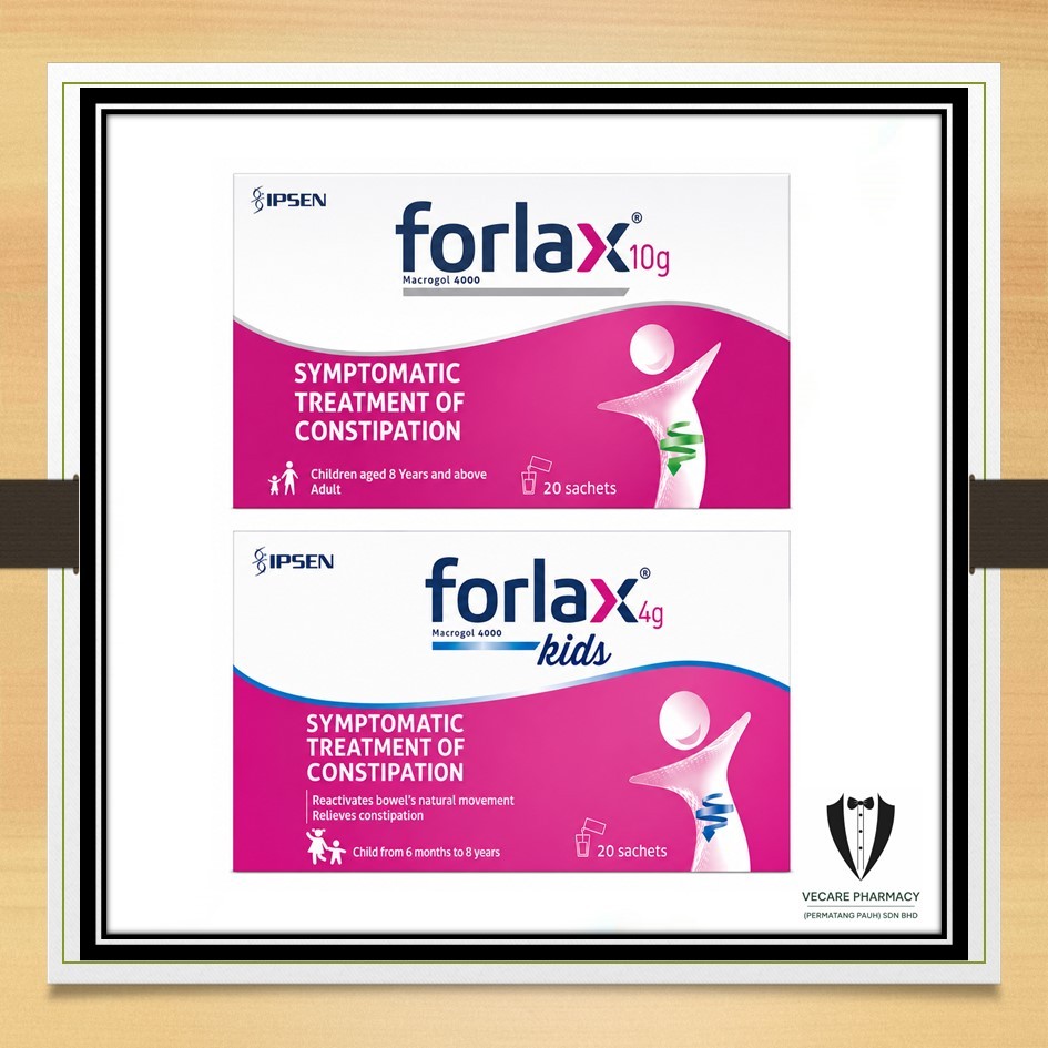 [EXP: 02.2028] FORLAX POWDER 4G / 10G x 1 SACHET / 5 SACHETS | Shopee ...