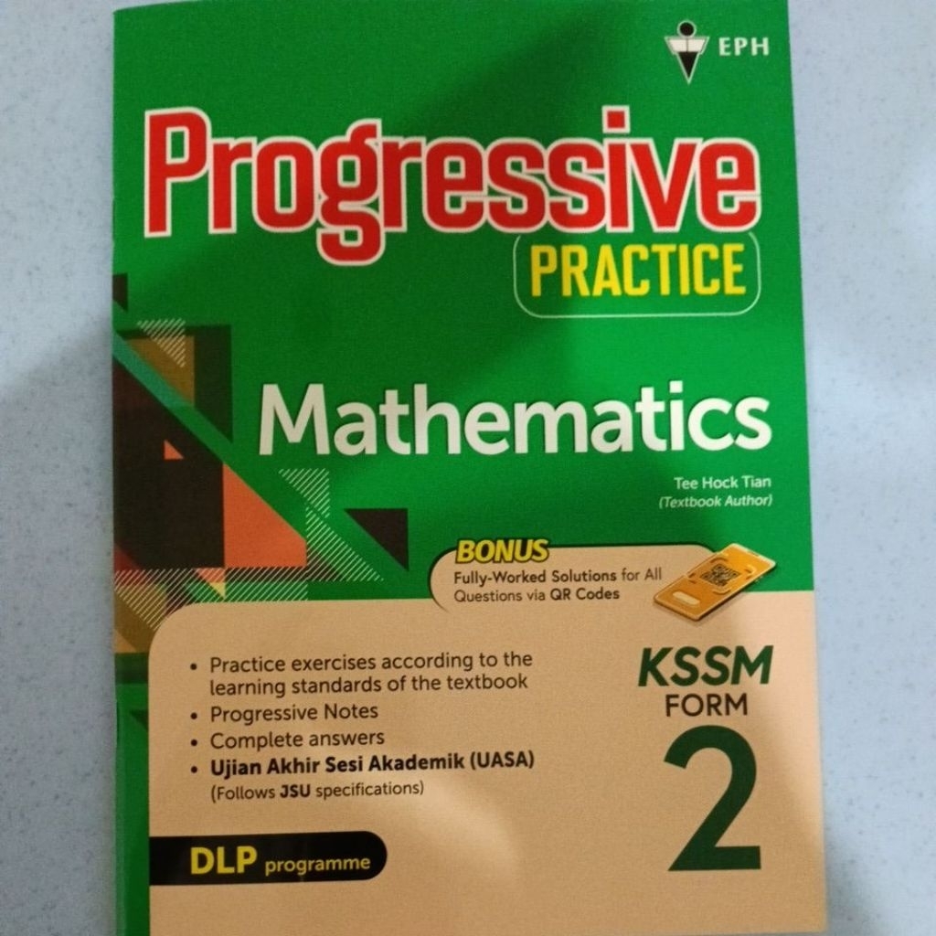 PROGRESSIVE PRACTICE MATHEMATICS/ SCIENCE KSSM FORM 2 DLP PROGRAMME ...