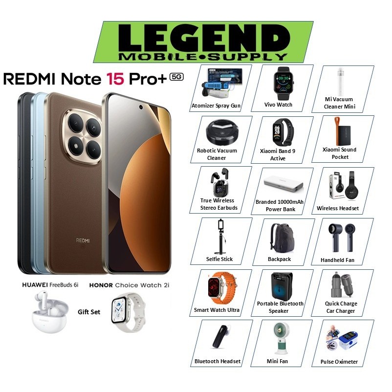 Xiaomi Redmi Note 15 Pro+ | Note 15 Pro | Note 15 | Original Malaysia ...