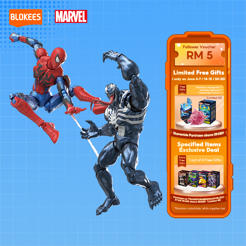 BLOKEES Marvel Rivals Champion Class 06-07 | Spiderman & Venom ...