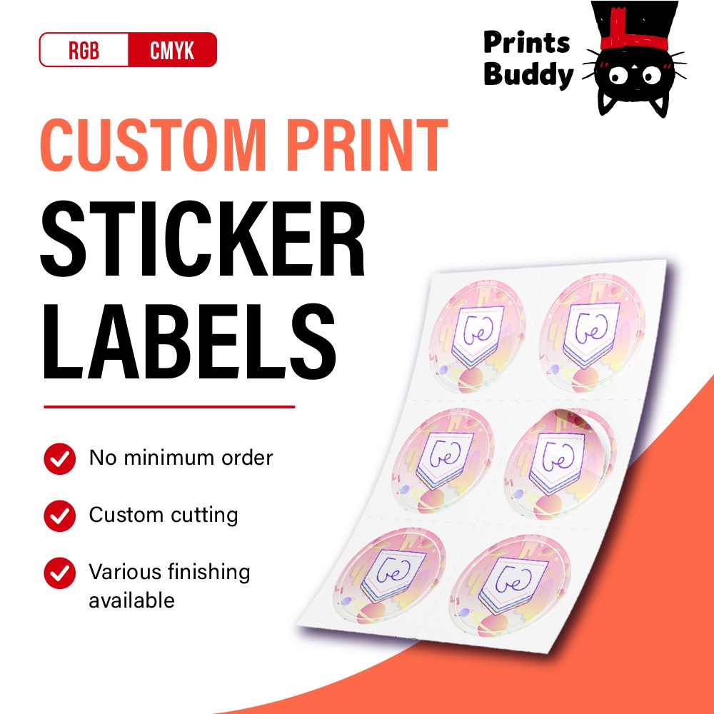 [Print-Own-Design] Sticker / Label / Packaging / Sticker Sheets ...