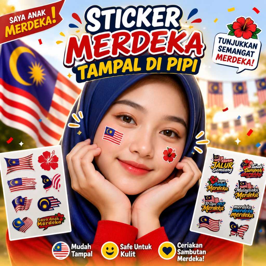 Beli sticker merdeka Dalam Talian Dengan Harga Terbaik Jul 2026 ...