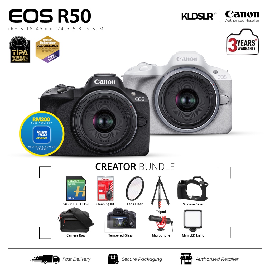 Buy canon eos r50 Online With Best Price, Aug 2026 | Shopee Malaysia