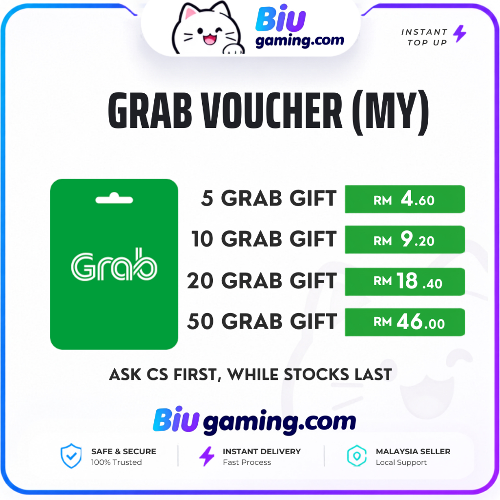 Buy grab vouchers Online With Best Price, Aug 2026 | Shopee Malaysia