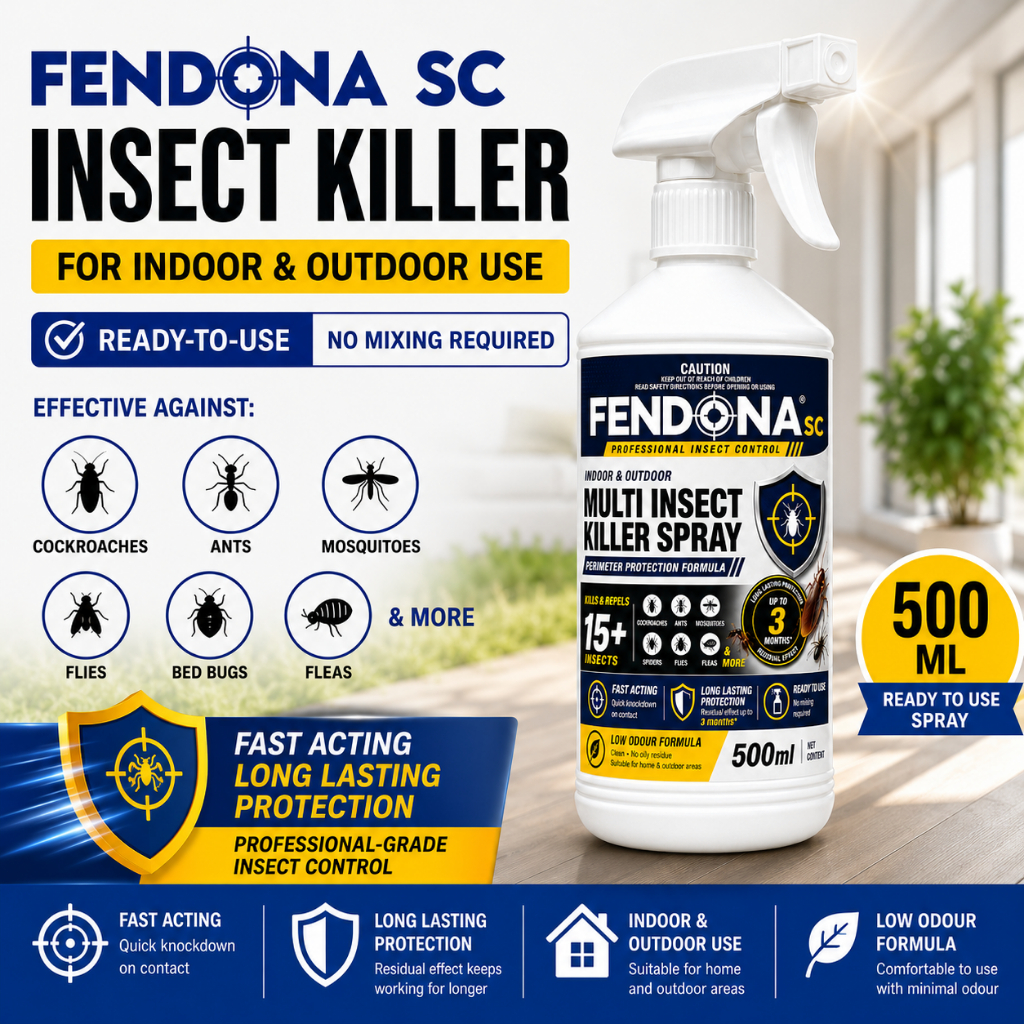 Fendona SC 500ml Ready-To-Use Insect Repellent - Spray Serangga Lipas ...