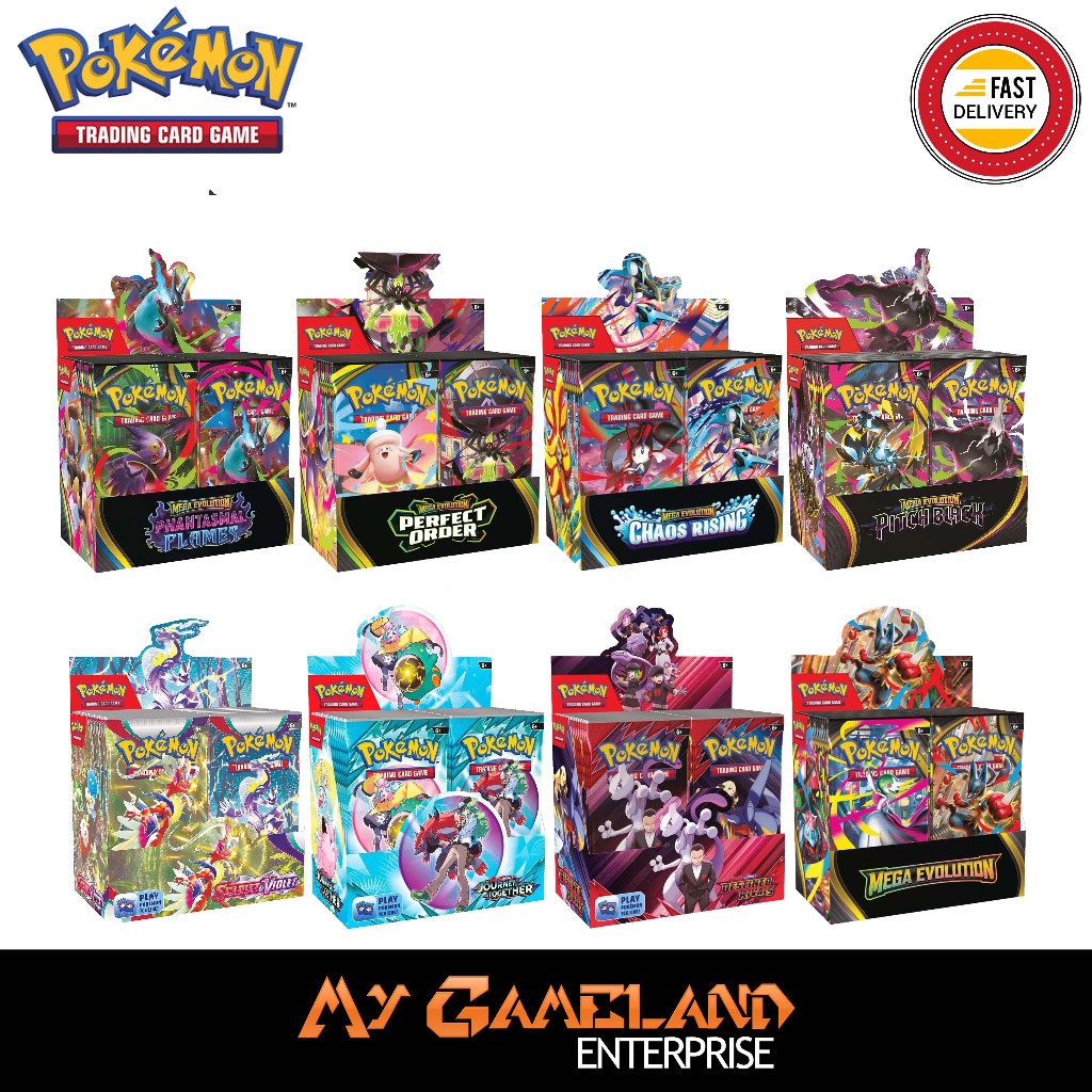 Pokemon Pitch Black | Chaos Rising | Perfect Order | Mega Evolution ...